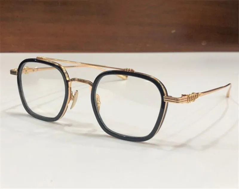 Nuevas gafas ópticas de moda PARATESTE montura cuadrada retro gafas de diseño simple y versátil de gama alta lentes transparentes