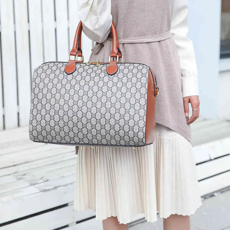 Women's new fashionable atmosphere, simple straw bag, versatile  temperament, handheld women's bag | SHEIN USA