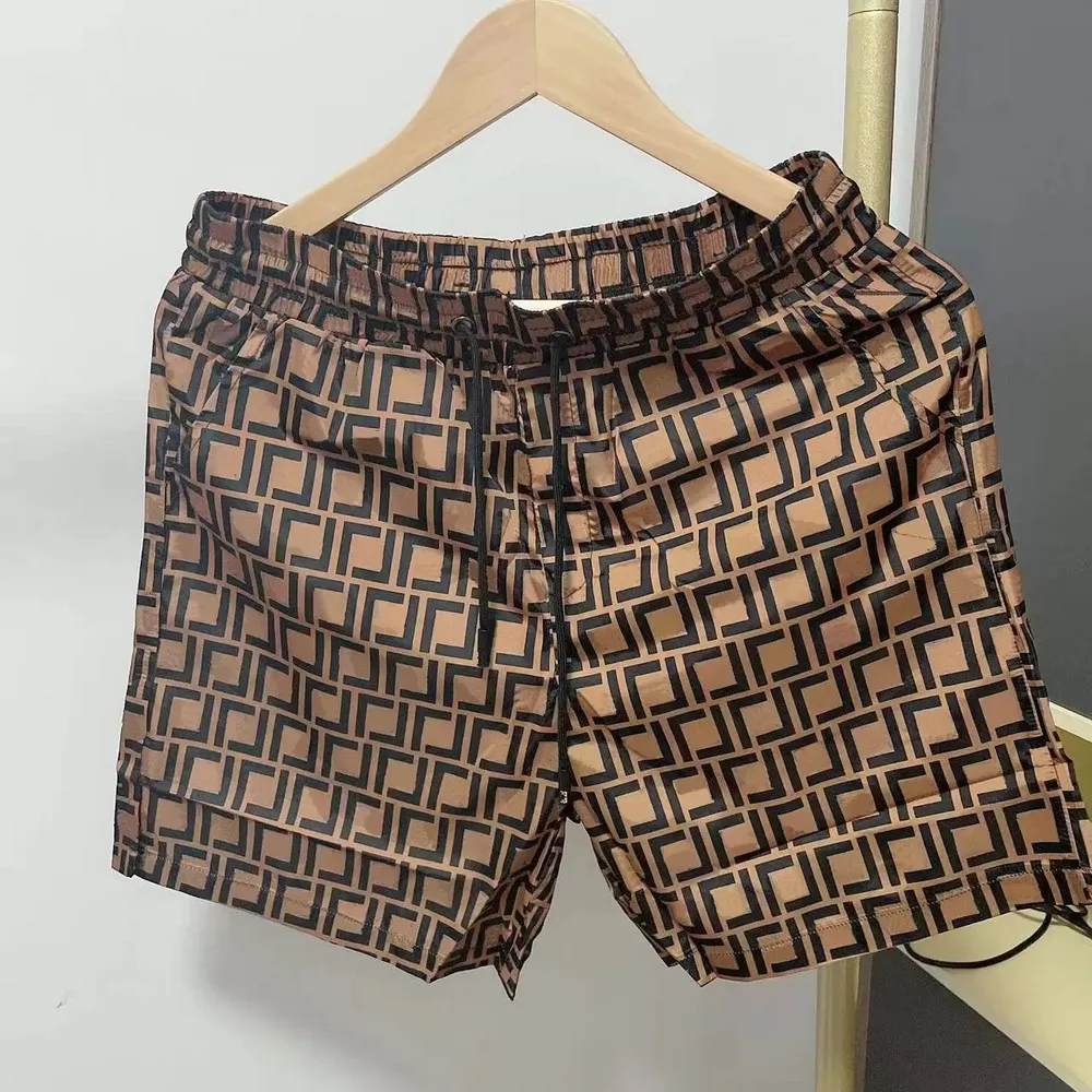 män modedesigner vattentätt tyg sommar män shorts märkeskläder badkläder strandbyxor simbräda M-XXXL