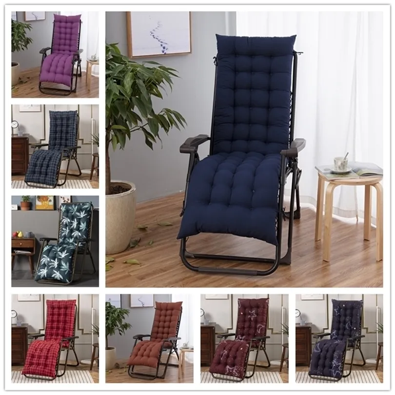 Lounge Chair Cushions Chaise Lounge Cushion Patio Chair Cushions Outdoor Mattress Garden Chair Sun Lounger Recliner Veranda 201226