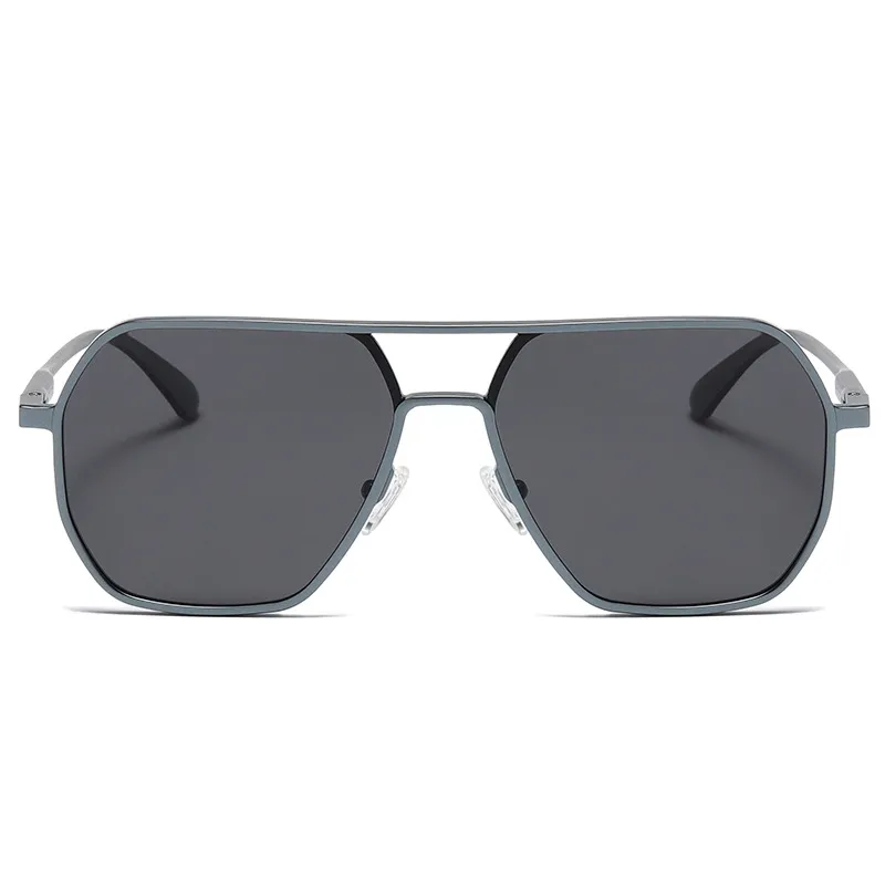 Óculos de sol polarizados Novo 8692 Anti -Blu Aluminium Magnesium Sunglasse Day and Night Color Mudança de óculos