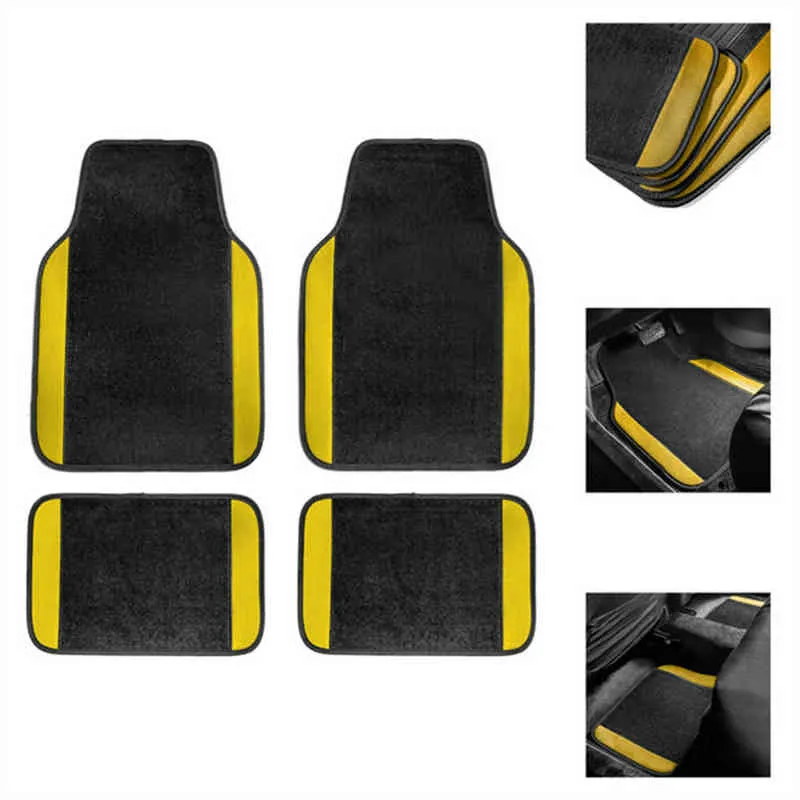 4 pièces tapis de sol de voiture pour SEAT Ateca Arona ibiza Leon Toledo coussinets de pied protecteur accessoires de voiture H220415