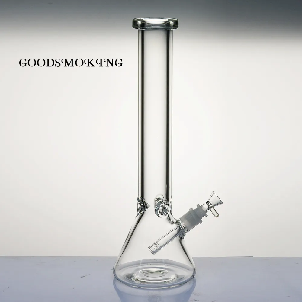 12 inch beker Bong rookwaterpijpen met glazen kom 10 kleuren 18 mm gewricht DAB OIL Rig Hookah Heady Recycler