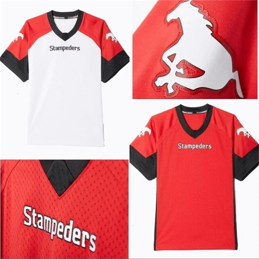MMIT88 NESS CALGARY Stampeders Football Jersey Bo Levi Mitchell Anpassningsbara män Kvinnor Youth Double Stiched Name Number