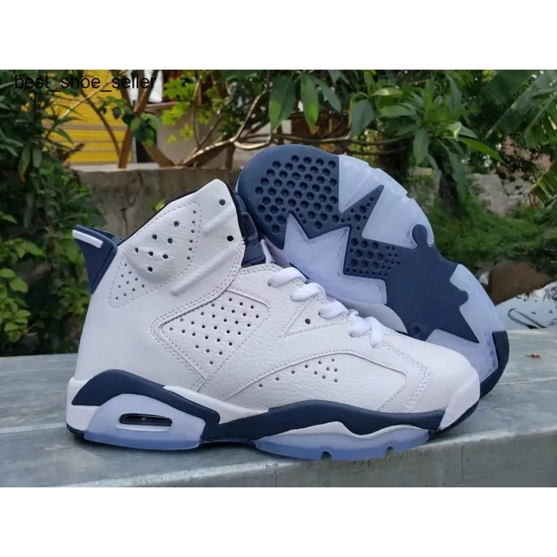 أحدث CT8529-003 6 أحذية كرة السلة Green Men Green White Blue 6s Sports أحذية رياضية بحجمنا 7-13