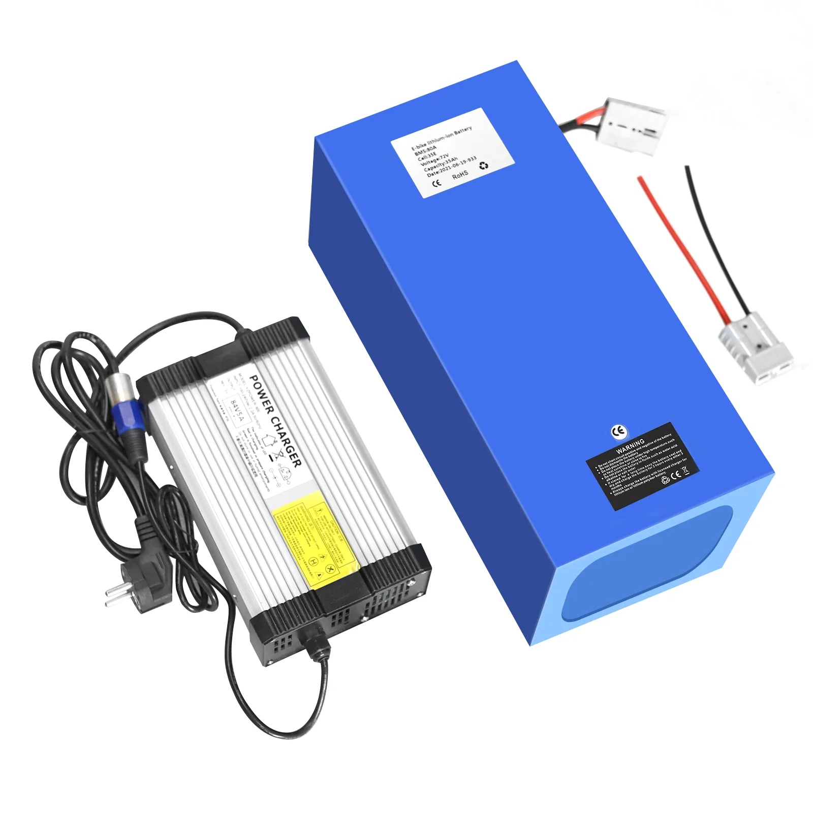 72V 3000W Lithium Ion Ebike Batterij Pack 72V 20AH 30AH 40AH 50AH VOOR DAYMAK EM2 Elektrische fiets Scooter Motorfiets Motorbike