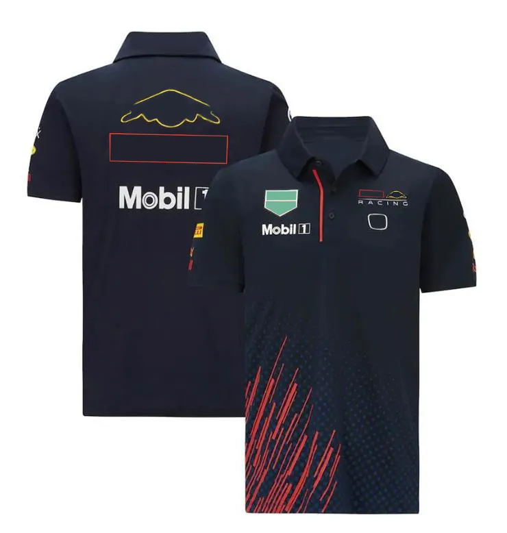 F1 Formel-1-Team-Revers-T-Shirt 2022 neuer Sommer-Team-Poloanzug, gleicher Brauch