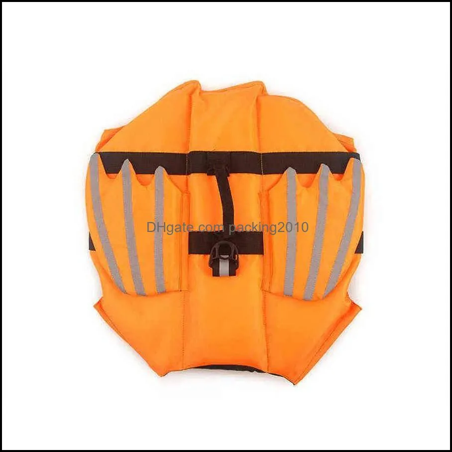 Dog Vest Summer Pet Life Jacket Safety Swimwear Swim Suit Jackets With Reflective Wing