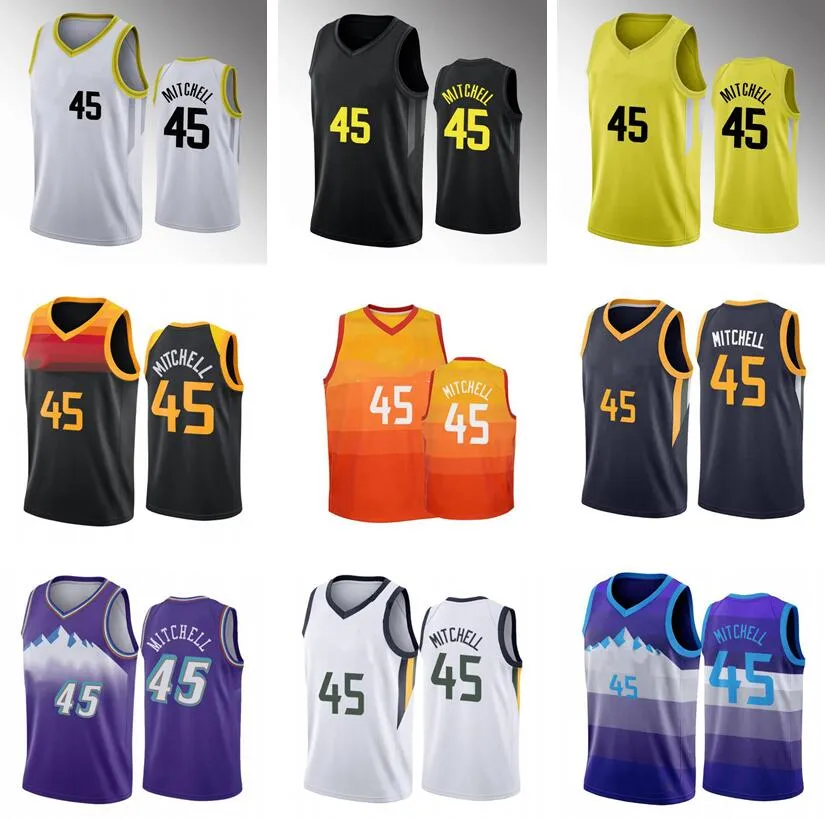 Basketball Jersey Donovan Mitchell 2022-23 new season Men Youth city jerseys in stock