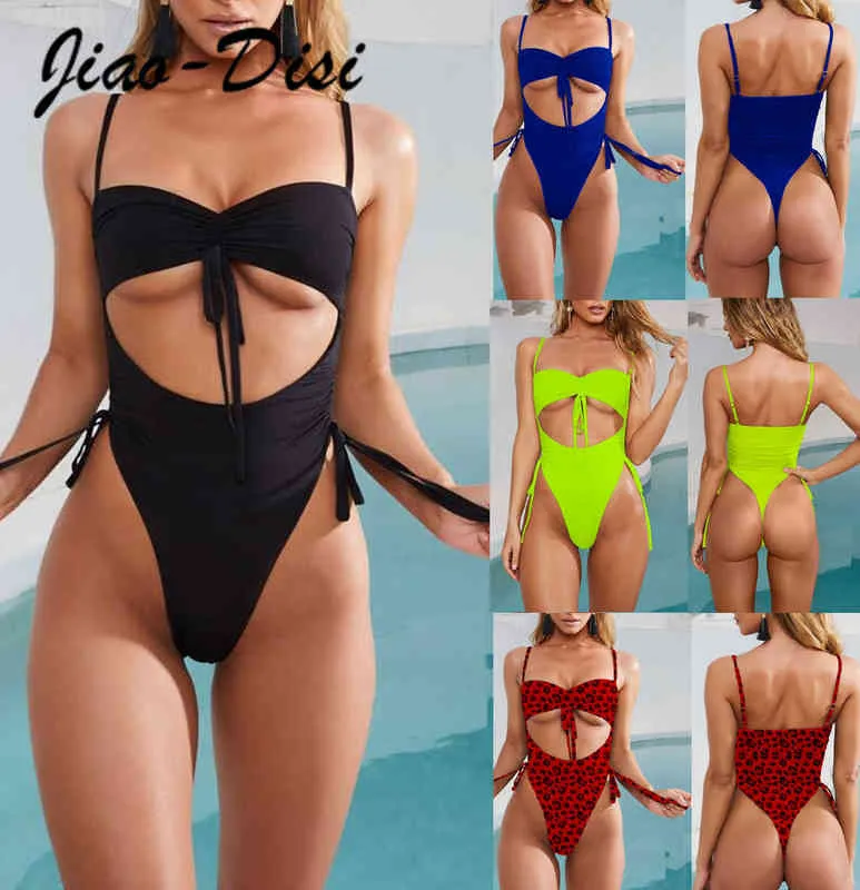 Sexy Micro Bikini Colorblock Swimwear Women Swimsuit Textured Brazilian Biquini 2022 Thong Bathing Suit Halter Beachwear Bikini Y220420