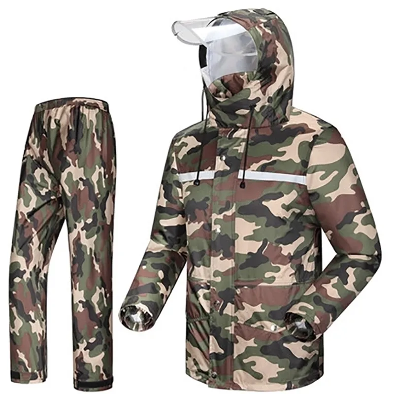 Camouflage raincoat mens on sale