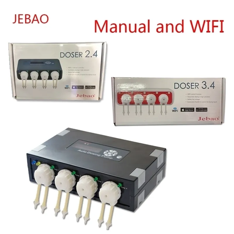 JEBAO JECOD WIFI DOSER3.4 2.4 DP2 DP3 DP4 DP2 DP3 DP4 Automatische Dosierpumpe Automatischer Dosierer für Marine Reef rium Y200917