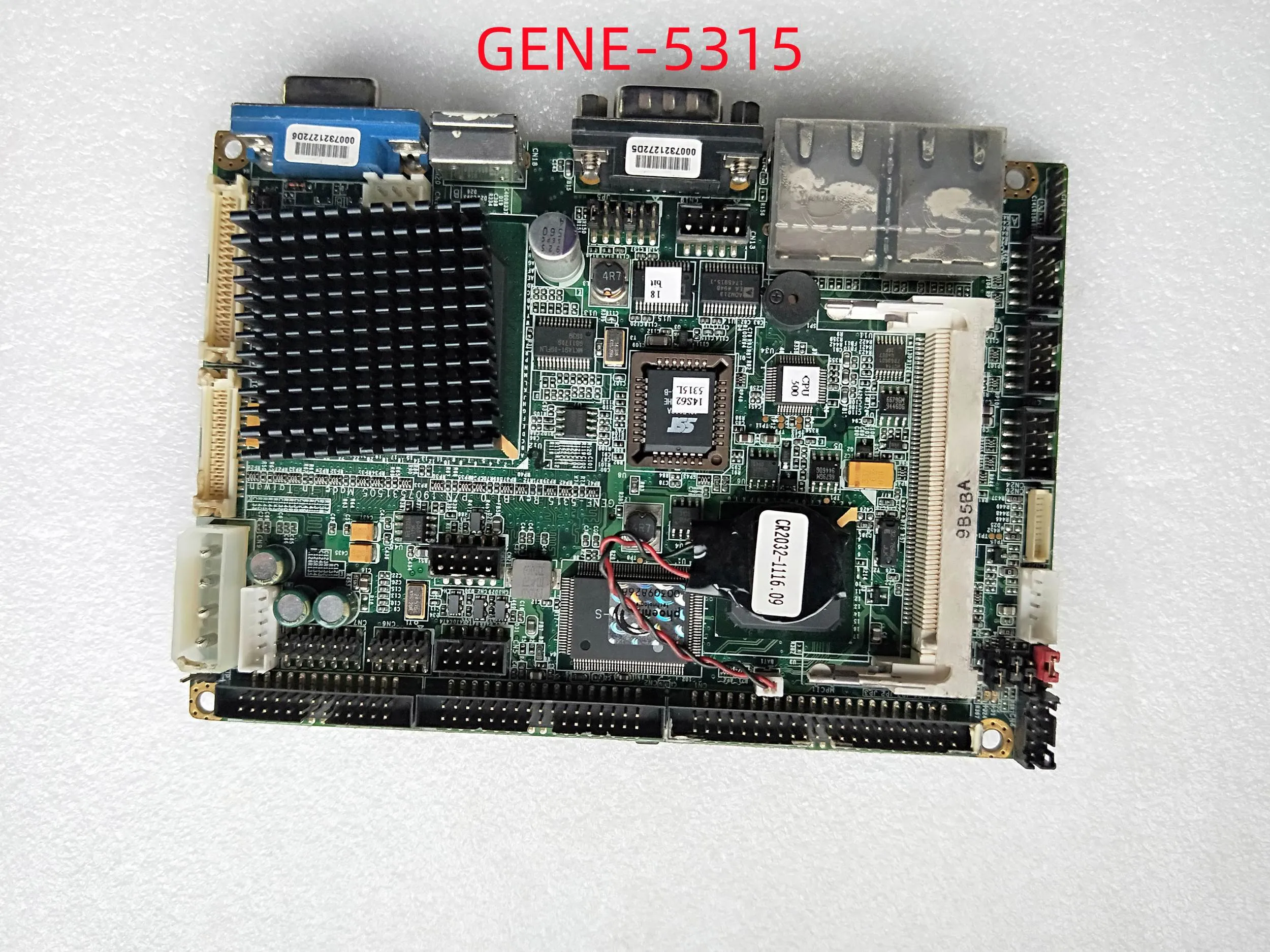 100％OKオリジナルマザーボード3.5インチIPC埋め込み遺伝子5315 Rev.B1.0 Industrial Mainboard SBC With CPU RAM