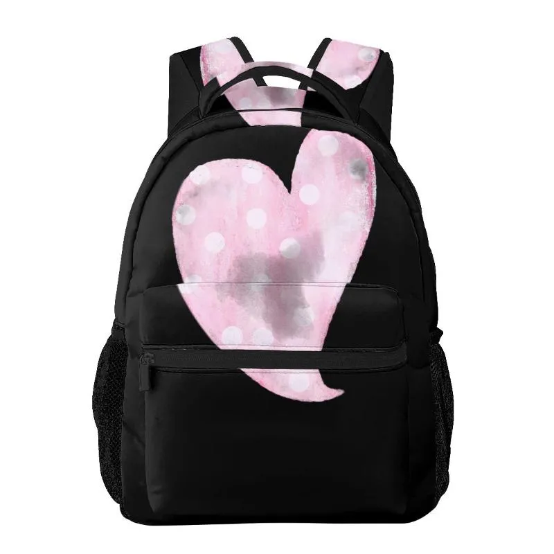 Backpack 2022 Women Bolsa de ombro Aquarela Escola de moda de amor para adolescentes Mochilas de viagem Bagbackpack