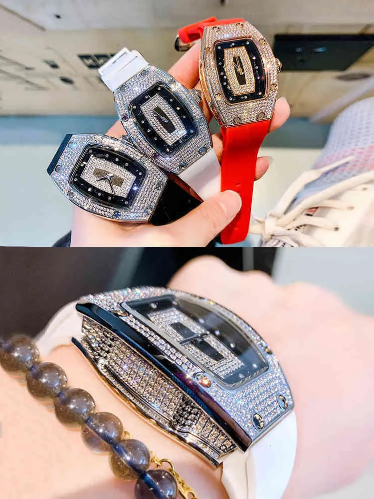 orologio di lusso Data Luce Lusso Nicchia Richa Milles Orologio da donna con diamanti intarsiati Top Ten Marche Estate