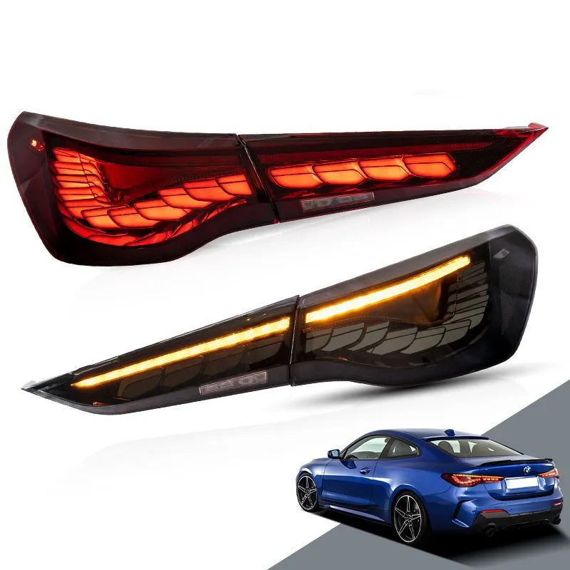 Car LED Tail Lamp Start Up Animation DRL Taillight For BMW 4 Series Auto Part Brake Running Parking Light Assembly