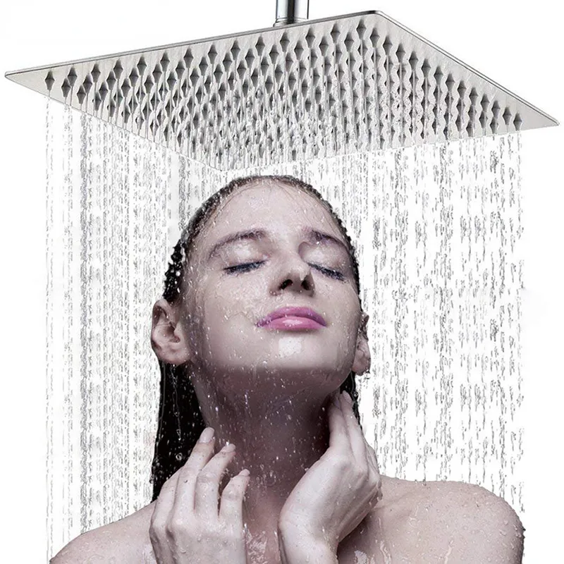 Detaliczne opady prysznicowe 16 -calowe sufit deszczowy prysznic prysznic prysznic 16 cali