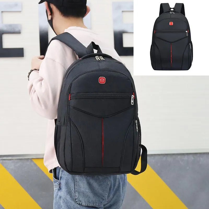 Ryggsäck 2022 ryggsäckar mode män dator företag axelväskor manlig resa fritid student laptop skolpojke