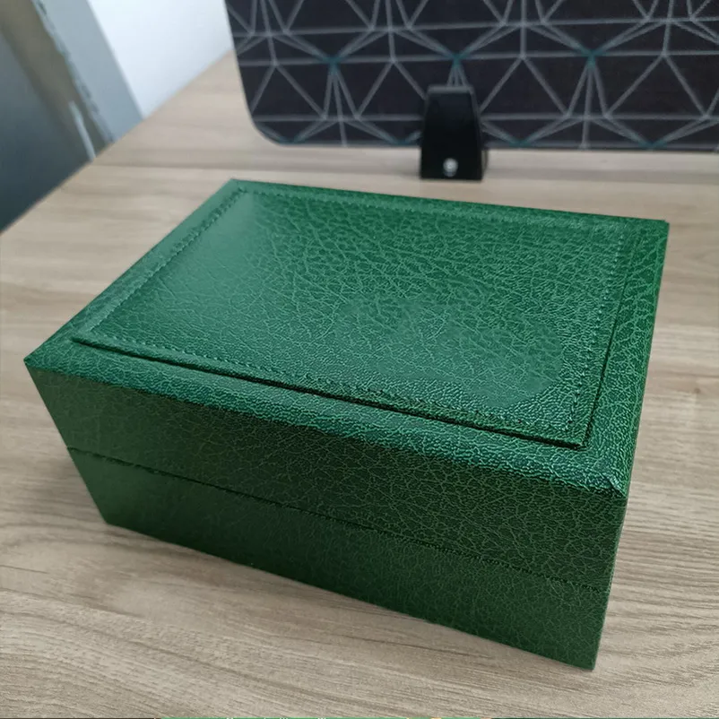 U1 rolex luxo caixas verdes dos homens para original nner exterior caixas de relógios da mulher masculino relógio de pulso presente certificado bolsa 115200 115200 115200