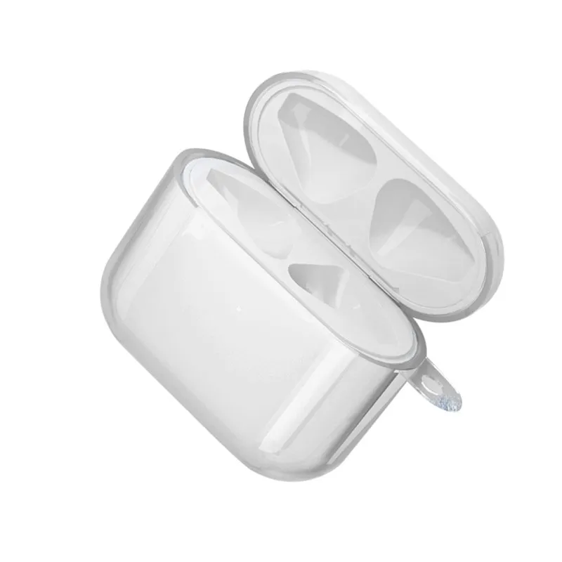 USA Stock för Apple AirPods Pro 2 2nd Generation Airpod 3 Max hörlurar Tillbehör Solid TPU Protective Earphone Cover Wireless Charging stockproof Case USB-C Ny