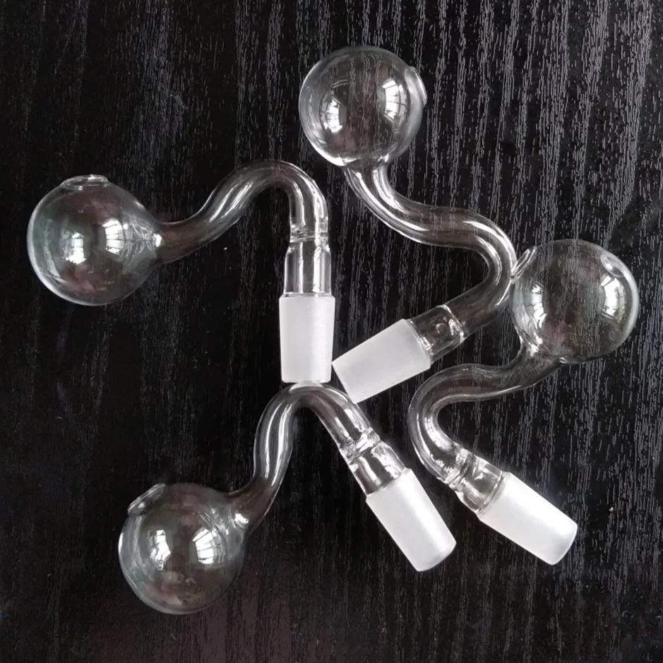 Thick 14mm Male Glass Adapter Oil Burner Pipe Bong Quartz Banger