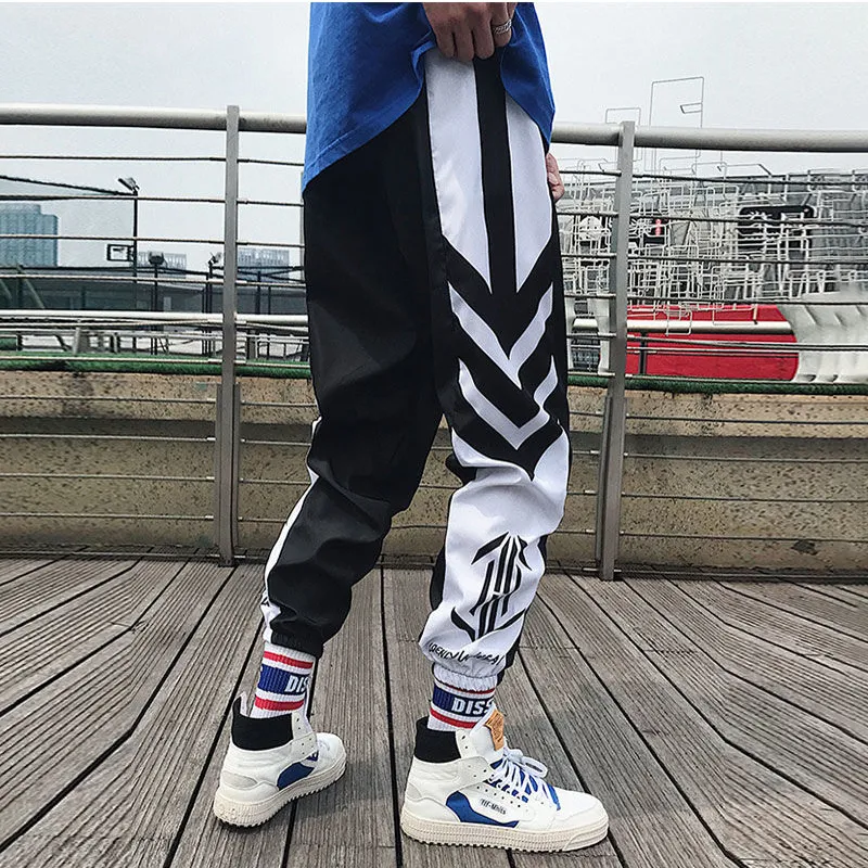 Streetwear Hip hop Joggers Pants Men Loose Harem Pants Ankle Length Trousers Sport Casual Sweatpants White Techwear L220816