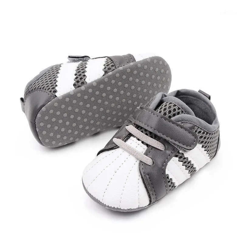 Erste Walkers Babyschuhe Infant Jungen Mädchen Krippen Kinder Sport laufen Sneaker Soft-Sohle geborenes Kleinkind niedlicher Schuh