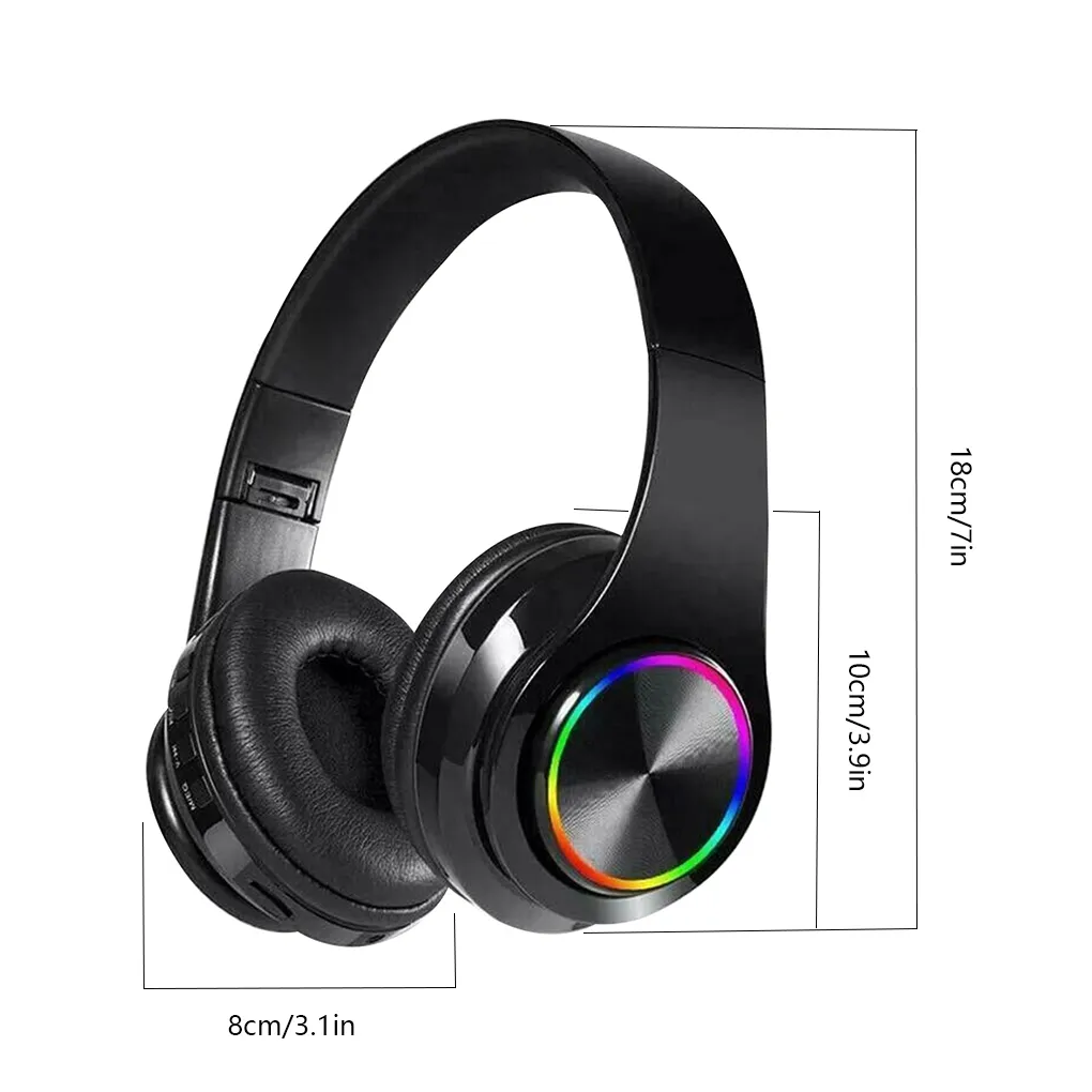 Headphones with mic and lights clearance