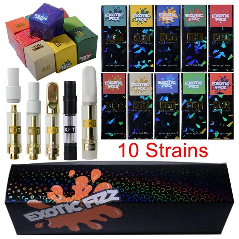 Vape Cartridges Packaging 0.8Ml 1Ml Ceramic Carts Empty Thick Oil
