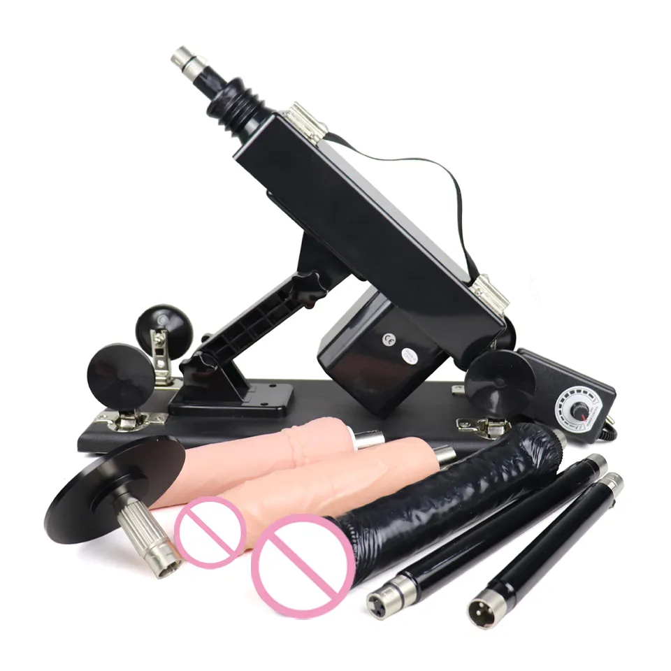 FREDORCH – Machine sexy pour femmes, pompage de masturbation réglable avec accessoires 3XLR, pistolet d'amour, jouets pour adultes pour hommes