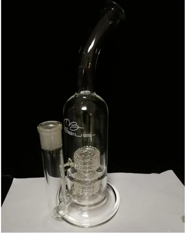 Mobius bong hookahs smoke water pipe double Percolator smoking accessories chicha heady glass dab rigs with 18mm joint
