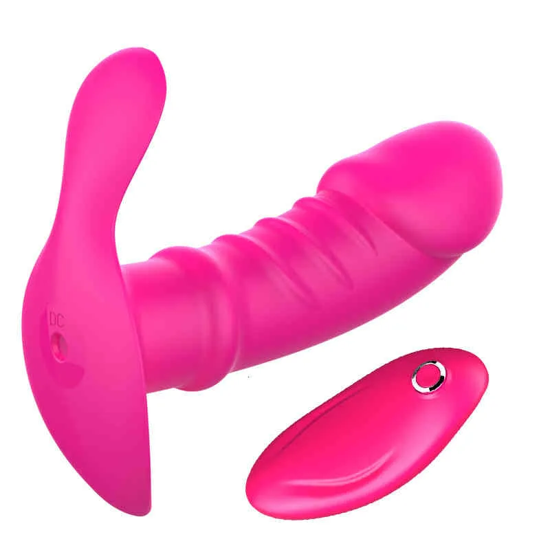 Sexspielzeug, Spielzeug, Massagegerät, Massagegerät, Vibrator, Aifeiya Secret Love Stick Wear, warme Vibration, Schmetterling, Damen, kabellose Fernbedienung, Eispringen, GTO3