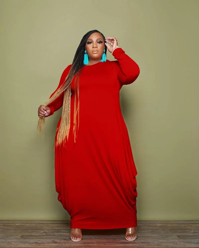 plus size christmas dress Plus Size Christmas Long Sleeve Dress