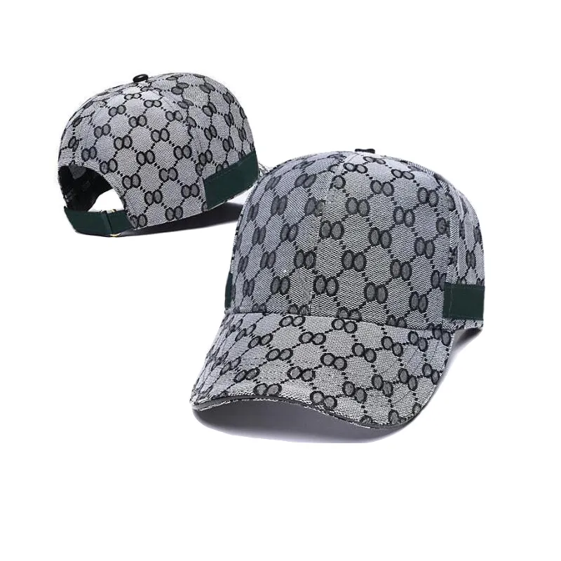 Högkvalitativ bollmössa herr designer baseballhatt lyx unisex kepsar justerbara hattar gatumonterad mode sport kaskett Broderi brev snapbacks 8 färger