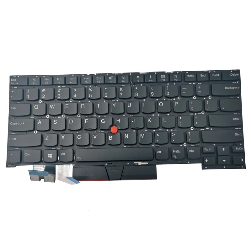 Nuovo Originale US English Tastiera Retroilluminata Per Lenovo Thinkpad T490s T495s Retroilluminazione Teclado SN20R66042 02HM208 02HM280