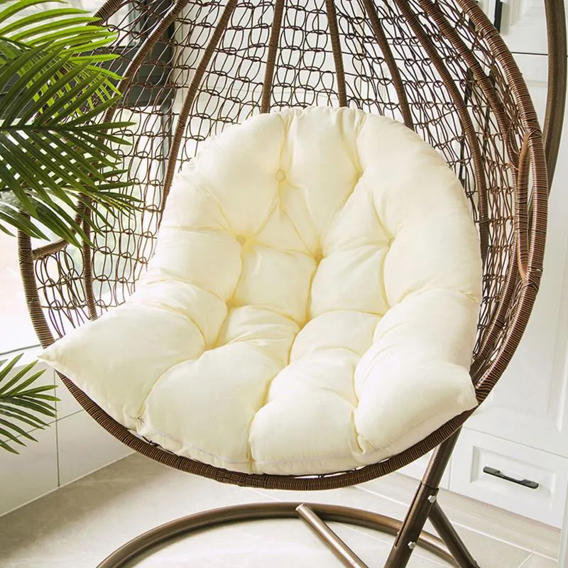 Poduszka/dekoracyjna poduszka krzesło huśtawka wisząca wisząca skóra miękka do wewnętrznego balkonii/dekoracyjnej