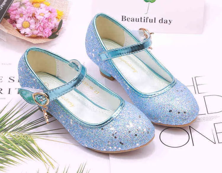 Blue girls shop dress shoes