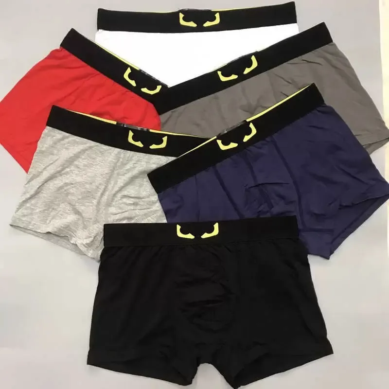 fendi Underpants da uomo Pugili classici Pantaloncini casual intimo traspirante Paris slip senza scatola pantaloni corti