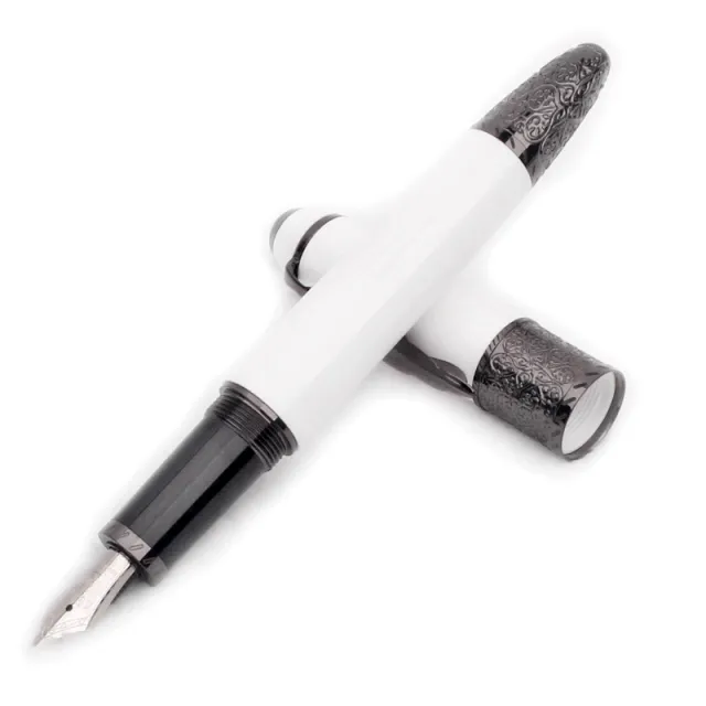 GIFTPEN Daniel Defoe 4810 Fountain Pen School Office Stationery Luxury Write Ink for Birthday Gift