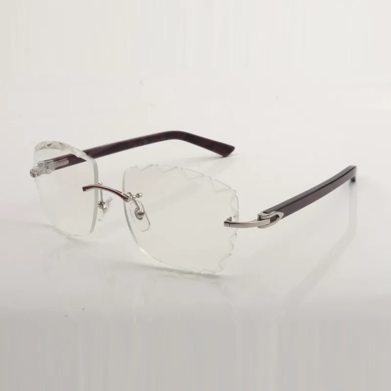 New Design Cut Clear Lens Brilmonturen 3524028 Aztec Tempels Unisex Maat 56-18-140mm Gratis Express