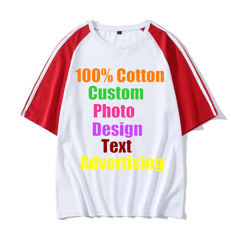 Custom Trend Harajuku Japanese Short Sleeve Men s Raglan Solid Color Blank T Shirt Hong Kong Style Joint Loose 220621