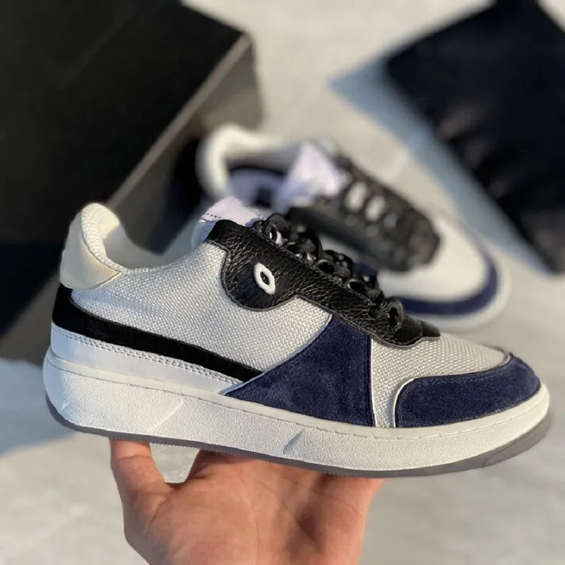 Sneakers Di Lusso In Pelle Di Vitello Defender Designer Scarpe