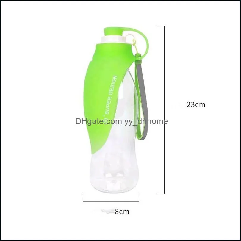 outdoor dog water bottle for walking pet water dispenser feeder container portable drinking cup bowl hiking travel