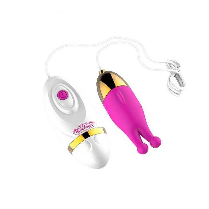 NXY vibrators 10-modus vibrator Afstandsbediening G-spot Simulator Vaginale Bal Anale Plug Vibrerende Liefde Egg Masturbator Seksspeeltjes voor Vrouwen Volwassenen 0407