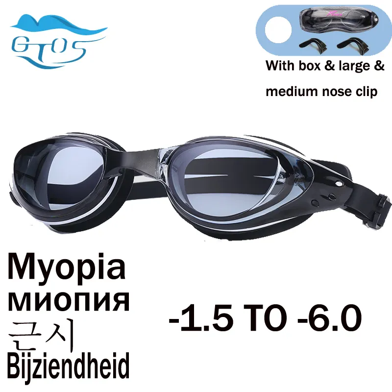 gafas de natación miopia gafas recetadas gafas de natación para niños y adultos 220628
