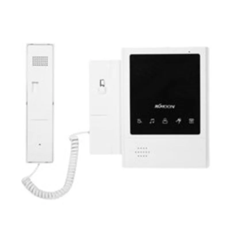 Sonnette Interphone Video avec 7 LCD Moniteur, Caméra de Surveillance  Extérieur Imperméable avec Vision Nocturne IR, Interphone Filaire Sonnette