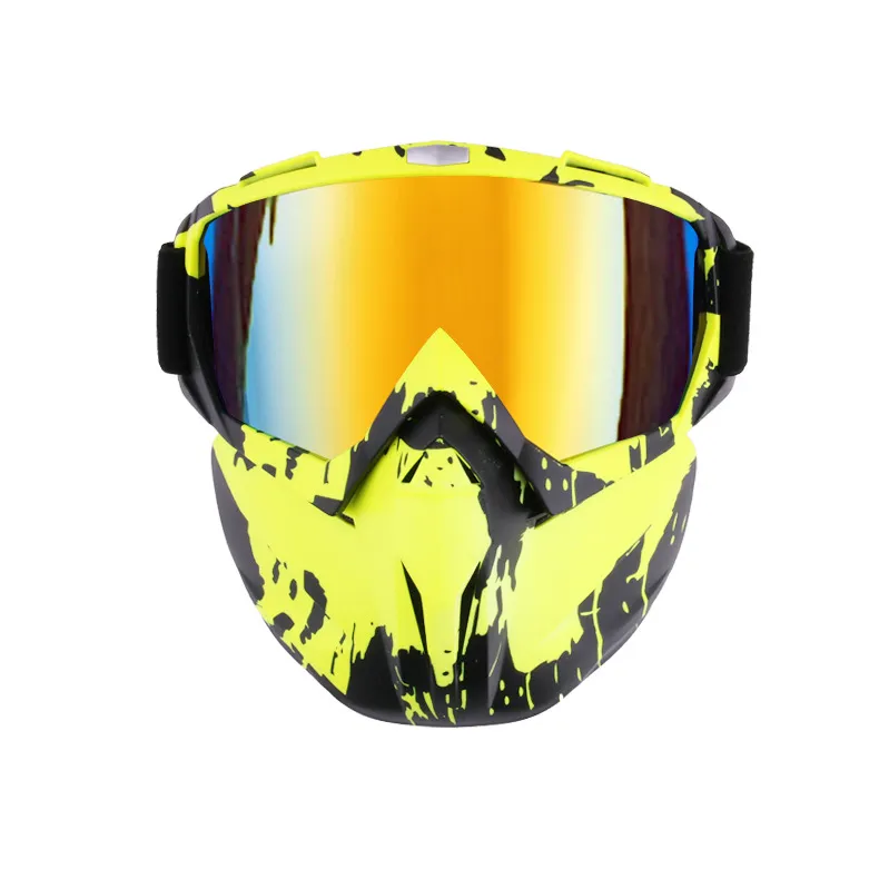 Esquí Snowboard Gafas Mascarilla Nieve Motos De Nieve Gafas Esquí A Prueba  De Viento Motocross Gafas De Sol Ojo Al Aire Libre De 14,72 €