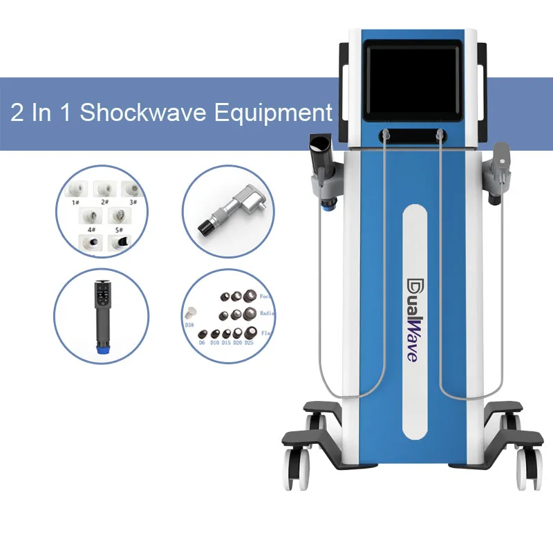 理学療法の健康ガジェット2 in 1衝撃波痛み緩和ED治療衝撃波装置