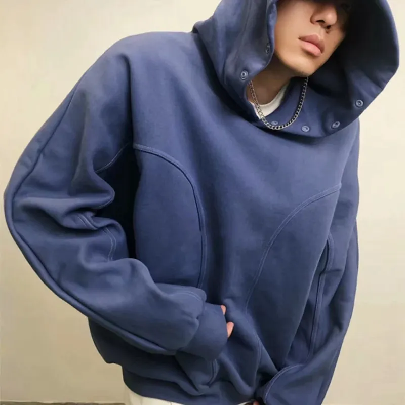 Unisex Oversized Oversized Fleece Hoodie Casual Hip Hop Unisex Oversized Oversized Fleece Hoodie Casual Hip Hop