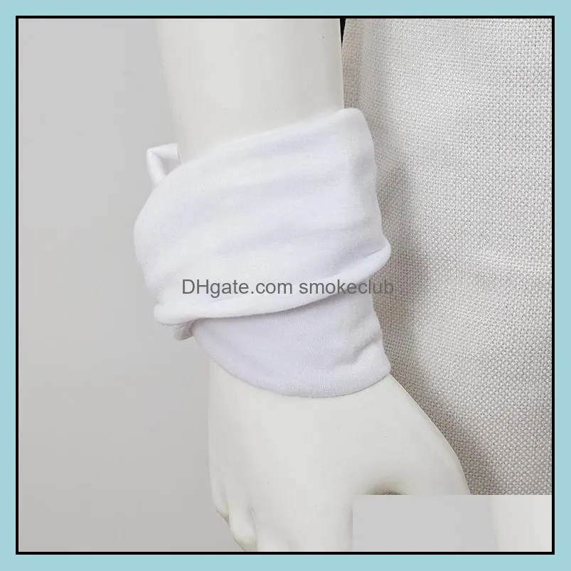 NEWDesigner Mask Sublimation Magic Turban White Blank Sublimated Headscarf Customized Diy 9.84*19.3inch Polyester Mutifunctional